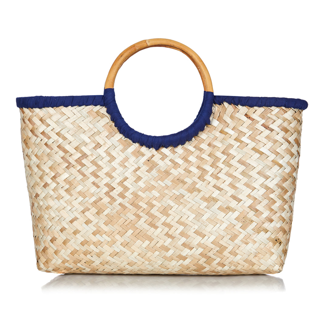 Island Life Basket in Ocean Blue